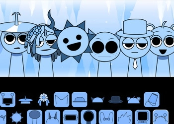 Sprunki: Cool As Ice 2 snímek obrazovky hry