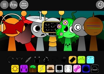 Versión Nuclear Intercambiada De Sprunki captura de pantalla del juego