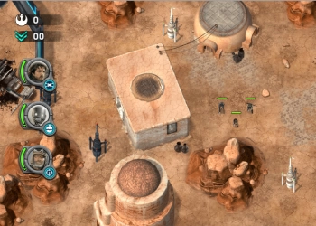 Perseguição Do Helicóptero Star Wars Rebels captura de tela do jogo