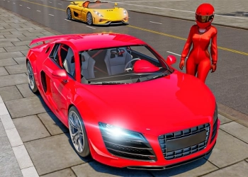 Super Coche Conducción De Automóviles Extrema captura de pantalla del juego