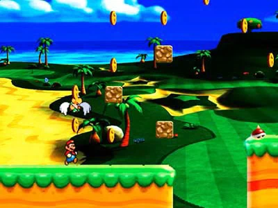 Super Mario Adventure game screenshot