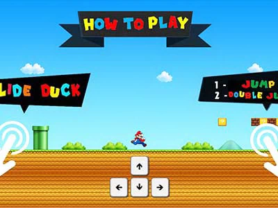 Super Mario Niekończący Się Bieg zrzut ekranu gry