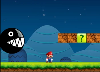 Super Mario Hyppää Ja Juokse pelin kuvakaappaus