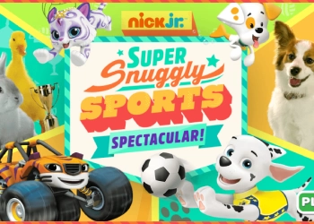 Super Knus Sportspektakel schermafbeelding van het spel