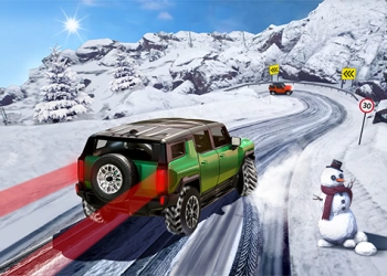 Suv Snow Driving 3D oyun ekran görüntüsü