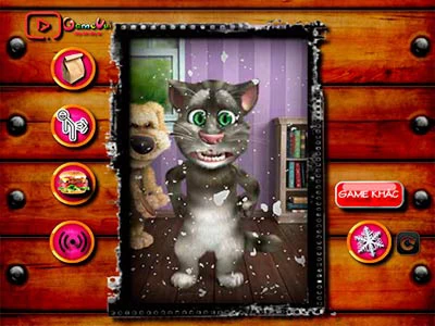 Talking Tom Funny Time skærmbillede af spillet