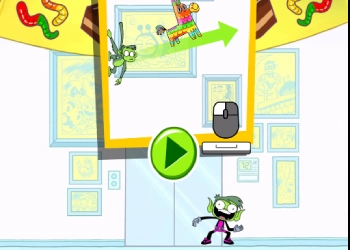 Teen Titans Go: Smashy Pinata skærmbillede af spillet