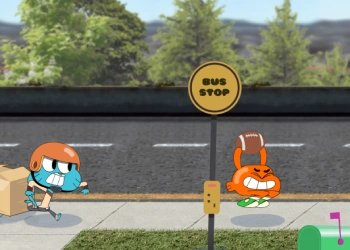 Gumball Go Long의 놀라운 세계 게임 스크린샷