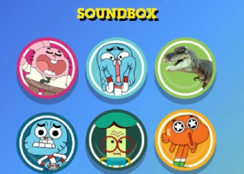 The Amazing World Of Gumball. Soundbox խաղի սքրինշոթ