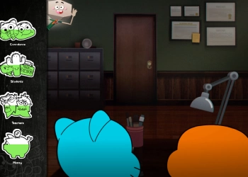 Gumball-Ийн Гайхалтай Ертөнц Захирлуудын Дунд тоглоомын дэлгэцийн агшин