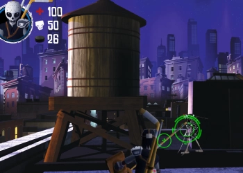 Tmnt: Casey Jones Vs. Böse Roboter-Ninjas Spiel-Screenshot