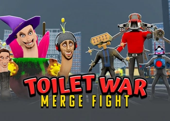 جنگ توالت: ادغام Skibidi اسکرین شات بازی