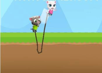 Salto Tom & Angela captura de tela do jogo