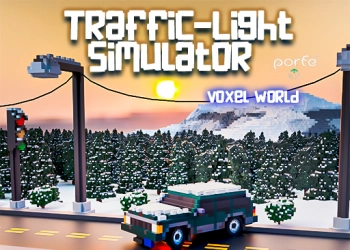 Traffic Light Simulator 3D skærmbillede af spillet