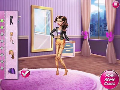 Tris Fashionista Dolly captura de tela do jogo