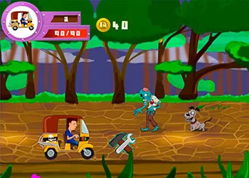 Tuk Tuk Çılgın Sürücü oyun ekran görüntüsü