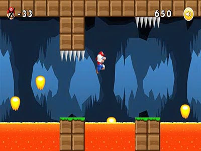 Epäreilu Mario 2 pelin kuvakaappaus