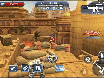 Oorlog Gun Commando schermafbeelding van het spel
