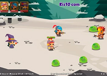 Liga De Guerreros captura de pantalla del juego