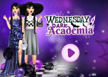 Wednesday Dark Academia game screenshot