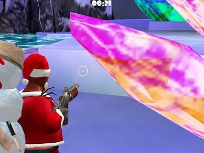 Winter Clash 3D mängu ekraanipilt